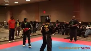 Team Revolution vs Team KTOC Men's Team Fighting Round 1 at North American International Karate Cham