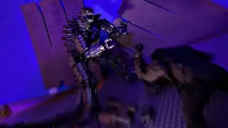 SHMA MECHAGODZILLA STOP-MOTION DEMO