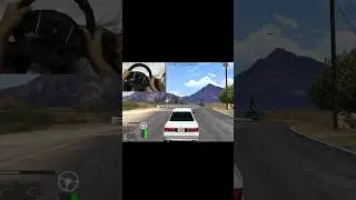 gta v gameplay with diy steering wheel and h shifter #shorts #viral #diy