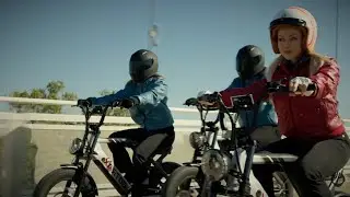 Introducing the GOTRAX Mustang Moped-Style Electric Bike