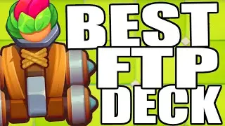EZ WINS w *ZERO LEGENDARIES!* - BEST F2P DECK in Rush Royale!