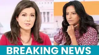 Сюзанна Рид переполнена эмоциями, представляя GMB вместе с Адилем Рэем.