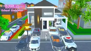 All Police Cars at Luxury Home 🚓🏠 | Sakura School Simulator