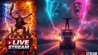 🔴 LIVESTREAM | All-DAY Road Run &mdash; Cinematic Driving, Stormy Skies, Open Roads