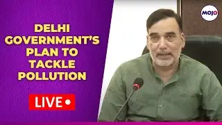 AAP Minister Gopal Rai LIVE | Delhi Govt Bans Firecrackers | Diwali 2023 | Winter Action Plan