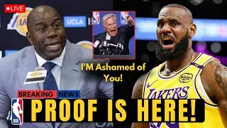 SCANDAL ERUPTS: Magic Johnson SHOWS EVIDENCE Against LeBron To Lakers Owner!