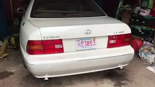 1995 LS400 Rear Muffler Delete