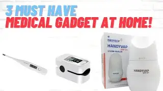 [Review] Medical Equipment for Home | Thermometer, Pulse Oximeter, Vaporizer