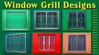 Top 50 + Latest iron window grill design photo | Window Grill Design for house 