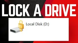 How to lock computer drive with password | How to lock drive in windows 10 without software