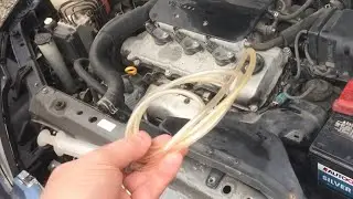 &ldquo;removing&rdquo; TRANSMISSION FLUID if overfilled