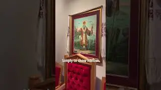 Why do Ukrainian Catholics Hang Embroidery on Icons?