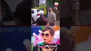 Cricketer Shikhar Dhawan arrives at the funeral of Hans Raj Hans' wife,