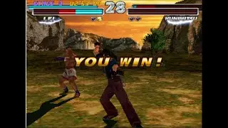 🥋🔥 Gameplay of Lei & Bruce | Tekken Tag Tournament