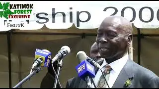 THE LATE PRESIDENT DANIEL MOI SPEAKING IN KALENJIN