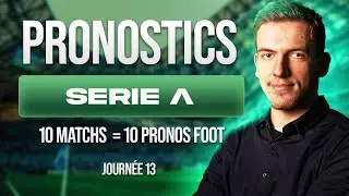 Pronostic football Serie A J13 : AS Rome Naples, AC Milan Lazio, Atalanta, Inter, Juventus...