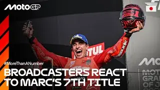 How the world heard: Marc Marquez complete the greatest comeback 📺