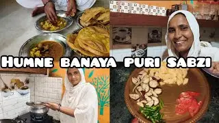 I made bad vegetables || in village style