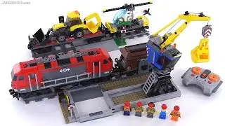 🔄 LEGO City 2015 Heavy Haul Train review 🚂train 60098 re upload