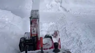 Mammoth Lakes, CA  20 FEET of snow in 3 weeks