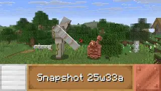Golem Interaction & End Sky Flashing | Snapshot 25w33a