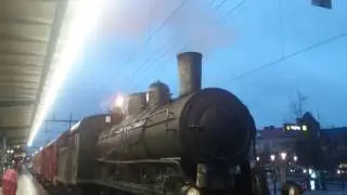 Ghost Train G&auml;vle Sweden t&aring;gstation November 1, 2016