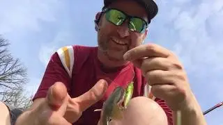 Highway Bassin' Ultralite Sunfishing - Woodridge, Illinois - LyubakaVideo