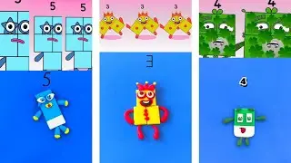 I made Sprunki Numberblocks Evolution Baby with Clay All Phase 😍