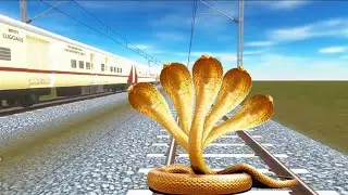 Train Game 🎯 Five Head Cobra Rescue 