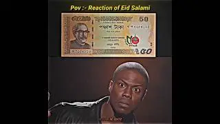 Reaction of Eid salami 😱.#youtube #reaction#shorts