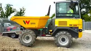 Wacker Neuson Excavator & Dump Truck | Mic'd Up Trainers Demo A Course