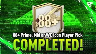 88+ Prime, Mid Or World Cup Icon Player Pick SBC Completed - Tips & Cheap Method - Fifa 23