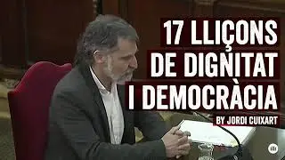 Jordi Cuixart en el Juicio al Proc&eacute;s (v&iacute;deo completo de &Ograve;mnium Cultural)