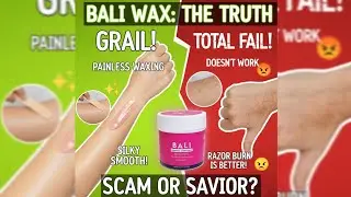 Bali Painless Cream Wax Review | Pain ke baghair Wax 😍