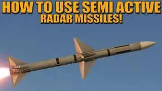 HOW to use SEMI ACTIVE RADAR MISSILES! - War Thunder