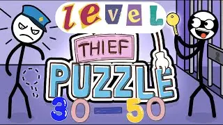 Thief Puzzle Level 31-50 - Gameplay Walkthrough | Laptop