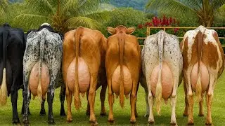Las 7 RAZAS DE VACAS que DOMINAN la producción de Leche: Como Ganar DINERO con VACAS