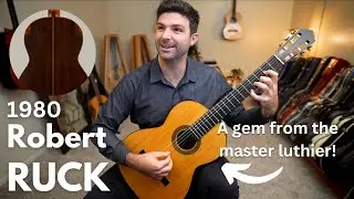 1980 Robert Ruck No. 205 &ndash; A Legendary American Concert Guitar | GuitarCollection.com