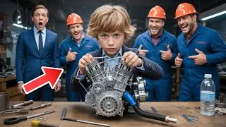 „Ten silnik działa na wodę ” — wyśmiali młodego mechanika… aż pojawił się właściciel