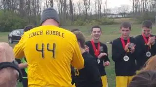 Temple Christian School State Champions Soccer 2015