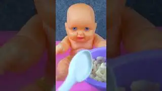 Satisfying With Unboxing Bath Set Toys, Large Doll Bath Toy ✨Video ASMR