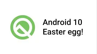 Android 10 Q easter egg game on Galaxy A7 (2018)