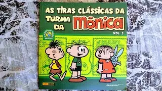 As Tiras Clássicas da Turma da Mônica vol. 1 (Panini set/2007) Folheando