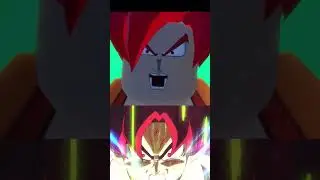 Goku SSJ blue comparison with DBS broly vs roblox #shorts