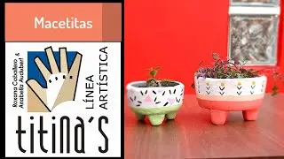 Mini Maceta - Cer&aacute;mica y Efecto Gaud&iacute;