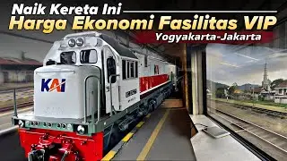 Naik Kereta ini Harga Ekonomi Fasilitas VIP? | KA Progo Yogyakarta - Jakarta