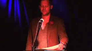 Jeramy Dodds reading Canadae at the 2013 BookThug Spring Launch