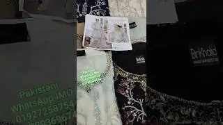 Binkhalid BK Pakistani Rang Rasiya Fancy chiffon luxury original gorgeous Eid collection party wear