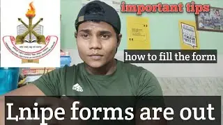 lnipe forms for bped mped and other courses are out fill it fast