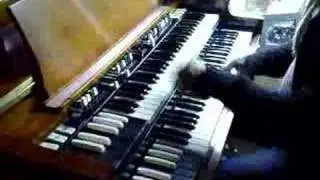My teacher shreds like mad on a B3 - If I should Lose You